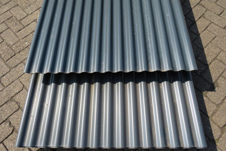 Nieuw golfplaten Corten-Look!